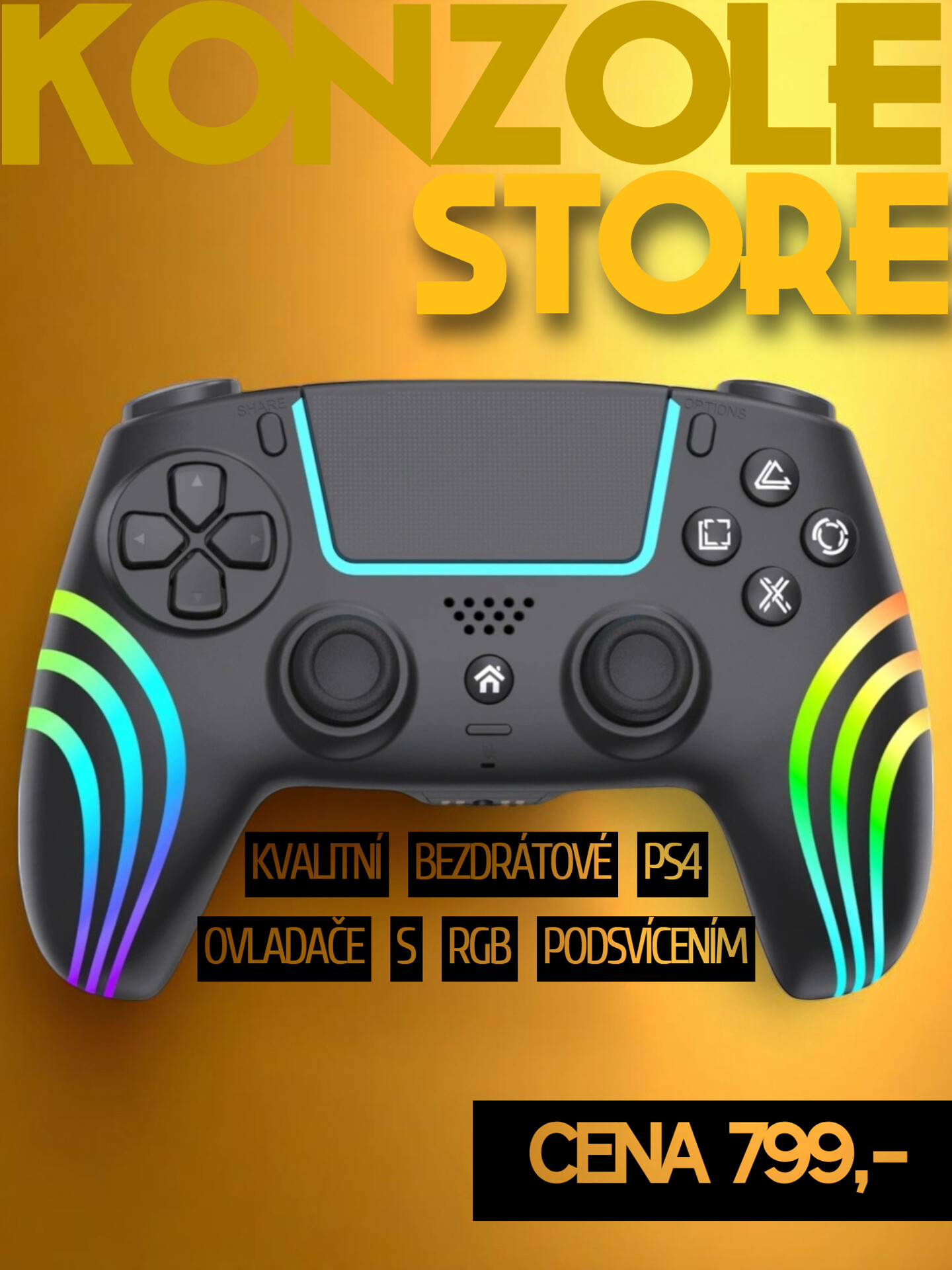 akční nabídka na ps4 kvalitní ovladače