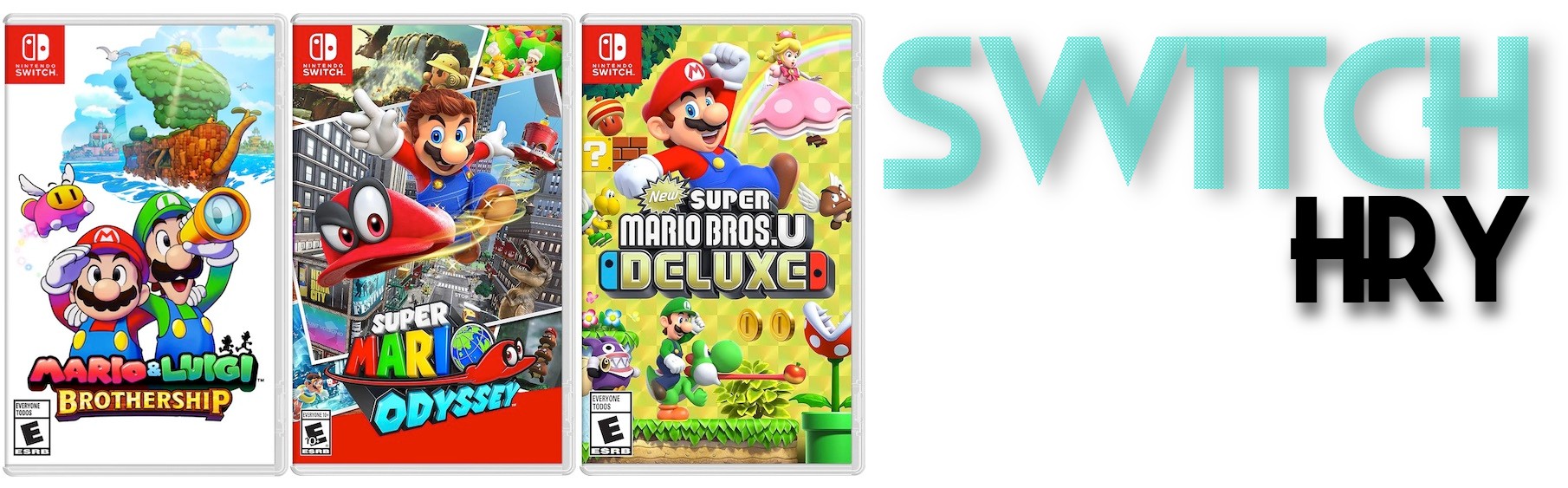 bazarové i nové Switch hry 