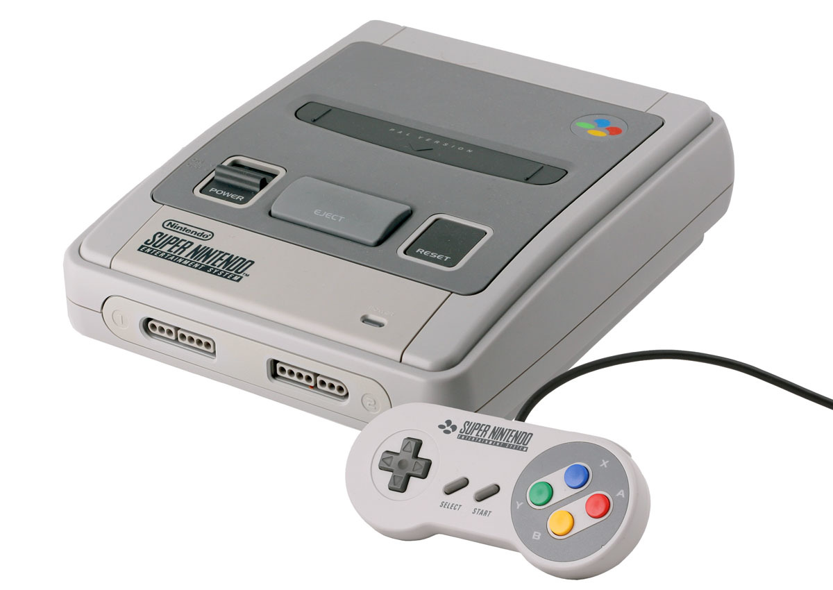 snes konzole