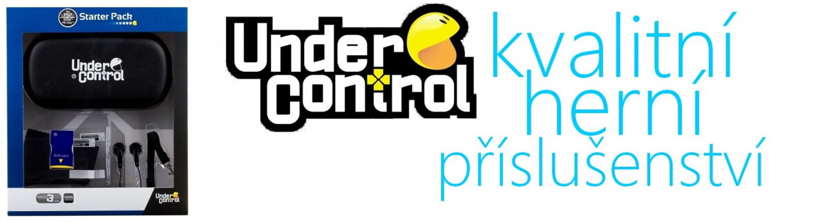 značkové příslušenství Undercontrol pro konzoli PS VITA