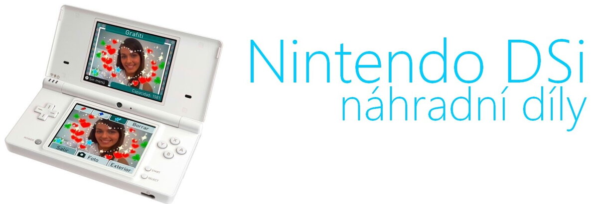 nintendo dsi náhradní díly