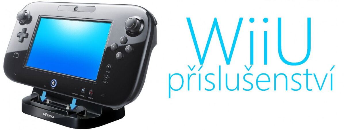 Wii U nabídka příslušenství