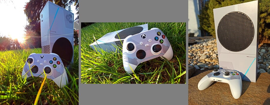 halo polepy pro konzole xbox series s