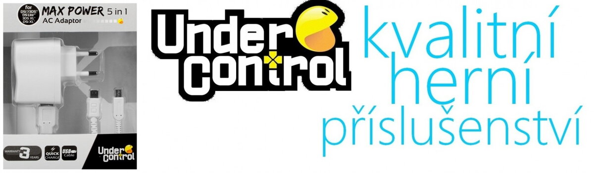 DSi a DSi XL příslušenství Undercontrol