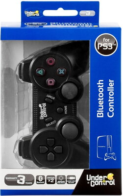 PS3 Bluetooth Controller černý