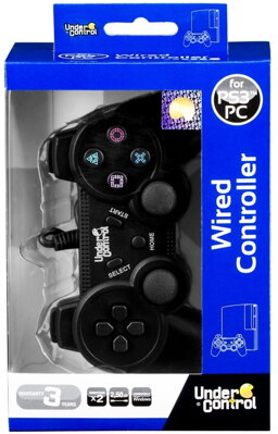 Joypad Under Control - black PS3/PC