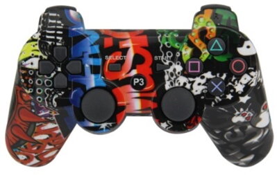 Ovladač PS3 Bluetooth Grafitty