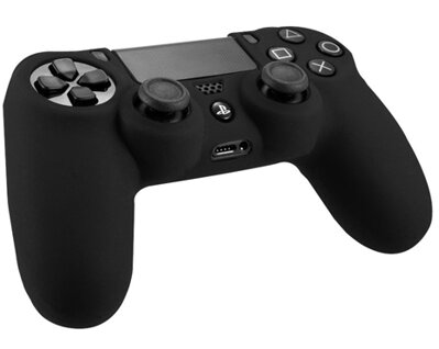 Silikonový obal PS4 černý