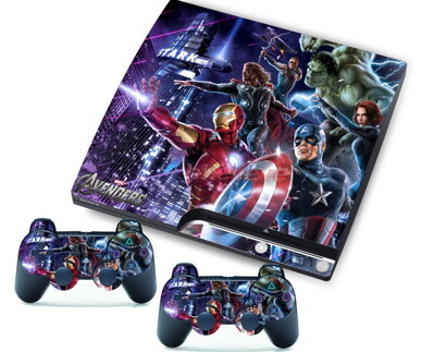 PS3 slim polep Avengers