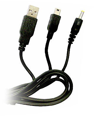 2v1 Power and Data PSP kabel