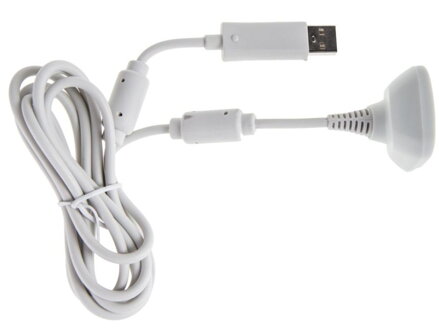 XBOX 360 Charge Cable bílý