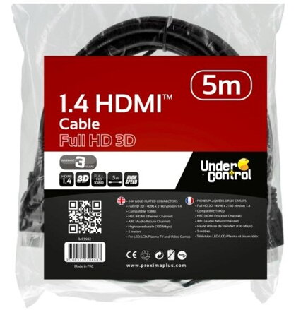 HDMI kabel 1.4 Full HD 3D - 5m