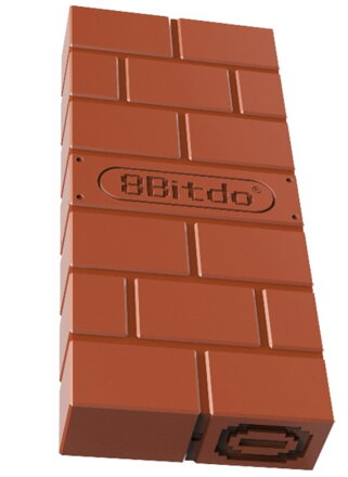 8Bitdo USB Wireless Bluetooth Adapter hnědý 