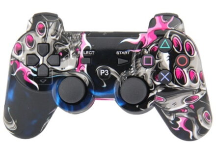 Ovladač PS3 Bluetooth Anime Skull