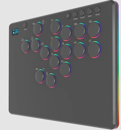Arkádový ovladač HitBox 14 tlačítek PC/Ps3/Ps4/Switch/Steam