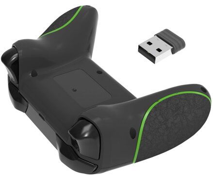 Bezdrátový ovladač 2,4 Ghz pro PC/PS3/X-input/android/tv box černý