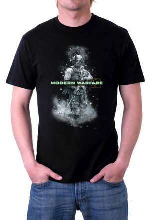 Call of duty Modern Warfare 2 tričko akce velikost XS