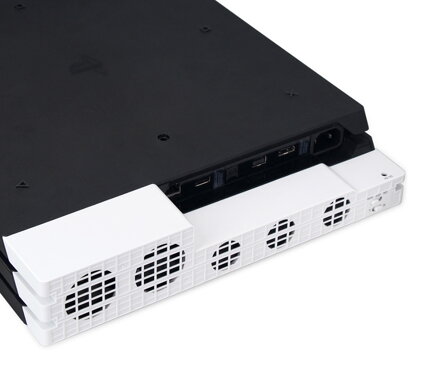 PS4 PRO chladič 5 Cooler bílý