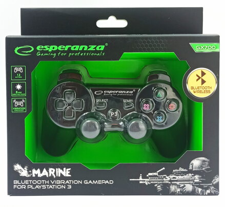 Ovladač BLUETOOTH PS3 Corsair Marine GX700