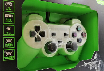 Corsair Gamepad Esperanza GX500 (PC/PS2/PS3) bílý
