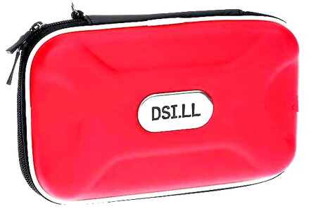 DSi XL pouzdro tvrzené s poutkem červené