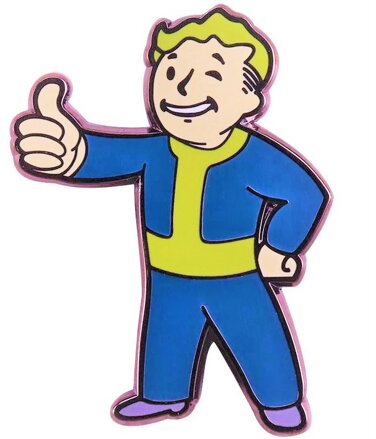 Odznak Fallout Vault Boy OK