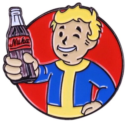 Odznak Fallout Vault Nuka Cola