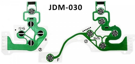 Playstation 4 ovladač folie tlačítek JDM-030