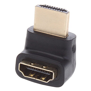 HDMI samec samice redukce zalomená
