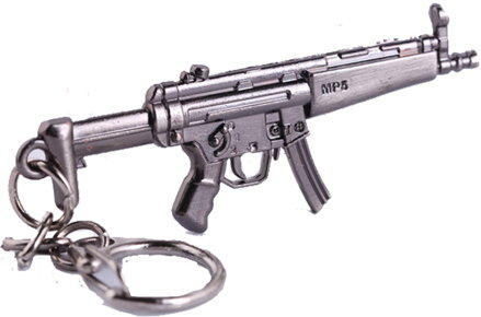 Klíčenka Mp5