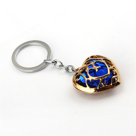 Klíčenka Zelda Heart Modrá