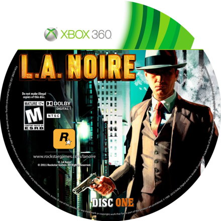 L.A. Noire XBOX 360
