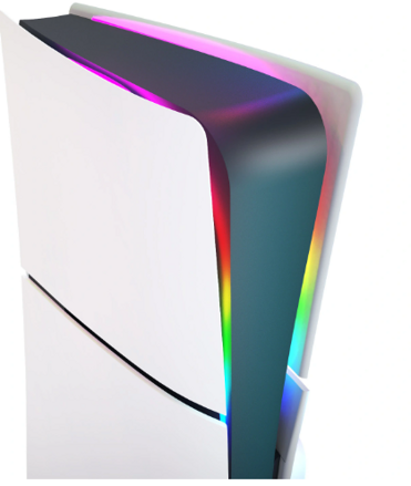 PS5 RGB light ring podsvícení