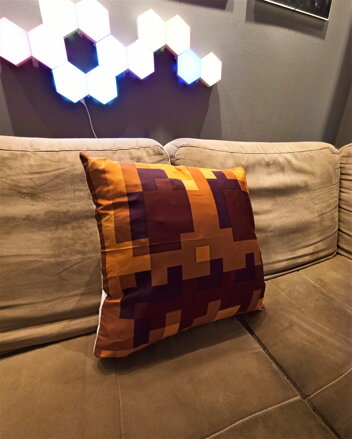 Povlak na polštář Minecraft Pumpkin 45x45