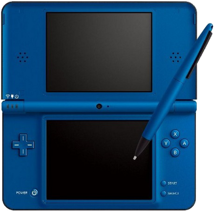 Nintendo DSi XL modré