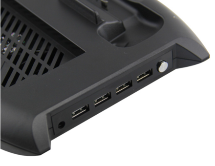 Xbox One X vertikální stojan s ventilátorem