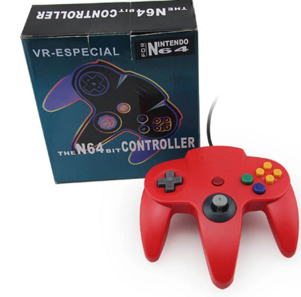 N64 ovladač červený