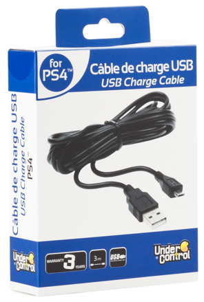PS4 Nabíjecí kabel ovladače 300cm