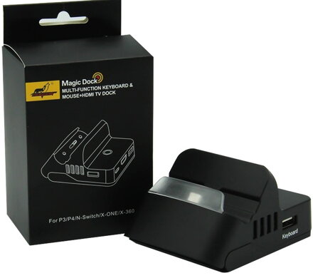 Nintendo Switch USB HUB pro klávesnici a myš V2