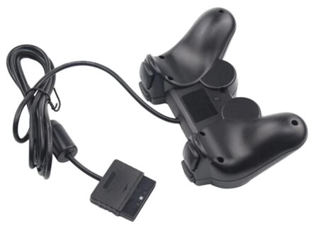 Ovladač PS2 kabelový černý