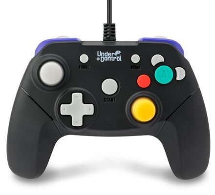 Ovladač Wii Gamecube černý
