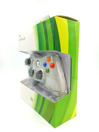 Xbox 360 bezdrátový ovladač bílý