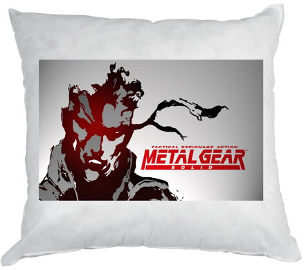 Polštářek Metal Gear Solid 40x40cm