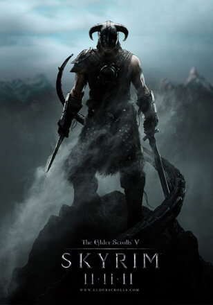 Plakát Skyrim