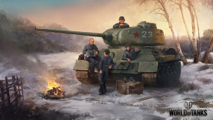 Plakát World of Tanks T-34 HQ lesk