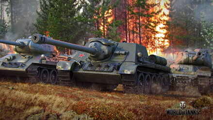 Borgerskab mode Shining Plakát World of Tanks SU 122 HQ lesk