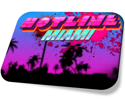 Podložka pod myš Hotline Miami  