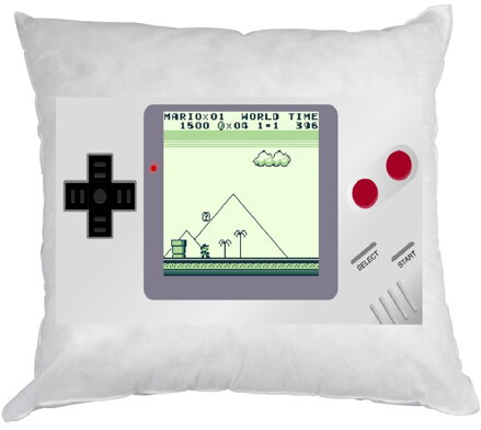 Polštářek Gameboy 40x40cm