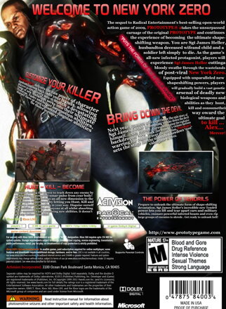 Prototype 2 XBOX 360