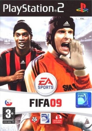 PS2 FIFA 09 CZ